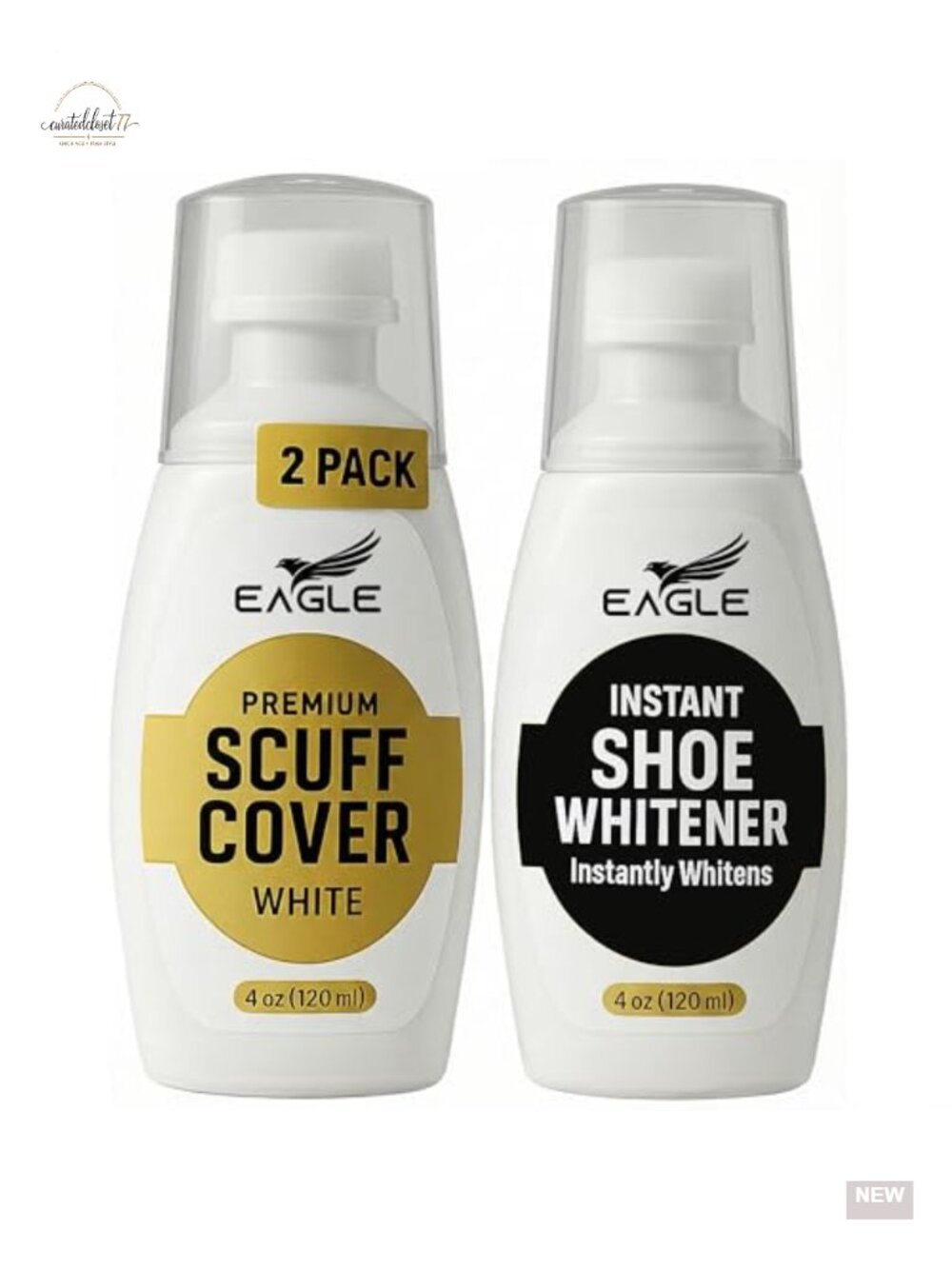 Sneaker Whitener & Scuff Cover Kit 2 Pack Leather Canvas Mesh